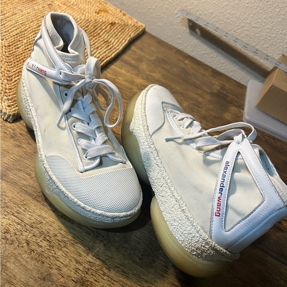 Alexander Wang High-Top Platform Sneakers